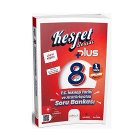 Günay 8. Sınıf Keşfet Plus Serisi T.C. İnkılap Tarihi ve Atatürkçülük 1. Dönem Soru Bankası