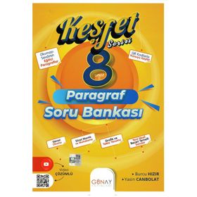 Günay 8.Sınıf Keşfet Serisi Paragraf Soru Bankası