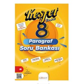 Günay 8.Sınıf Keşfet Serisi Paragraf Soru Bankası
