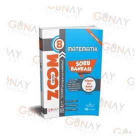 Günay 8. Sınıf Zoom Serisi Matematik Soru Bankası