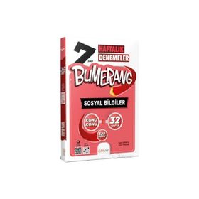 Günay Yayınları 2324 7. Sınıf Bumerang Sosyal Bilgiler Haftalık Denemeler