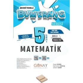 Günay Yayınları - 5. Sınıf Bumerang Etkinlikli Matematik + Telefon Standı