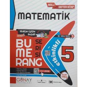Günay Yayınları 5.Sınıf Bumerang Etkinlikli Matematik