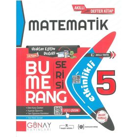 Günay Yayınları 5. Sınıf Bumerang Matematik Etkinlikli Soru Bankası
