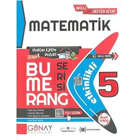 Günay Yayınları 5. Sınıf Bumerang Matematik Etkinlikli Soru Bankası