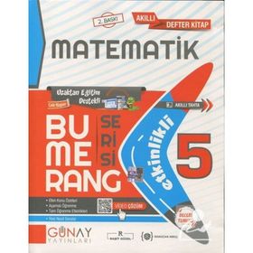 Günay Yayınları 5. Sınıf Matematik Etkinlikli Bumerang Serisi