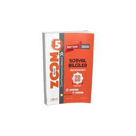 Günay Yayınları 5. Sınıf Sosyal Bilgiler Zoom Serisi 20 Deneme