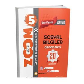 Günay Yayınları 5. Sınıf Sosyal Bilgiler Zoom Serisi 20 Deneme