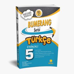 Günay Yayınları 5. Sınıf Türkçe Bumerang Etkinlikli Kitap