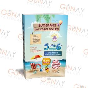 Günay Yayınları - 5'ten 6'ya Geçenler İçin Bumerang Yaz Kampı Föyleri