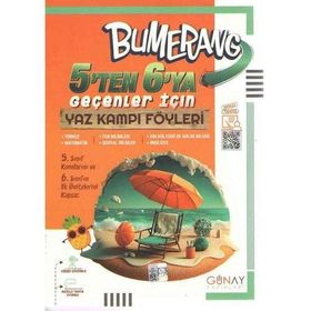 Günay Yayınları - 5'ten 6'ya Geçenler İçin Bumerang Yaz Kampı Föyleri