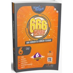 Günay Yayınları 6.Sınıf 666 Soruda İlk Dönem Kamp Kitabı