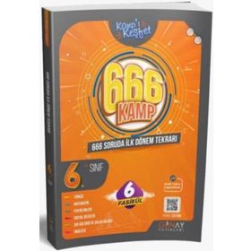 Günay Yayınları 6.Sınıf 666 Soruda İlk Dönem Kamp Kitabı