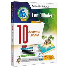 Günay Yayınları 6. Sınıf Fen Bilimleri 10 Deneme Zoom Serisi