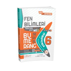 Günay Yayınları - 6. Sınıf Fen Bilimleri Bumerang Etkinlikli Soru Bankası