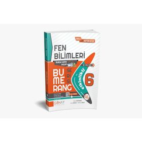 Günay Yayınları - 6. Sınıf Fen Bilimleri Bumerang Etkinlikli Soru Bankası