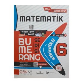 Günay Yayınları 6. Sınıf Matematik Etkinlikli Bumerang Serisi