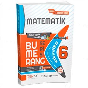 Günay Yayınları 6. Sınıf Matematik Etkinlikli Bumerang Serisi