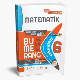 Günay Yayınları 6. Sınıf Matematik Etkinlikli Bumerang Serisi