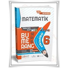 Günay Yayınları 6. Sınıf Matematik Etkinlikli Bumerang Serisi