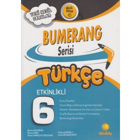 Günay Yayınları 6. Sınıf Türkçe Etkinlikli Bumerang Serisi