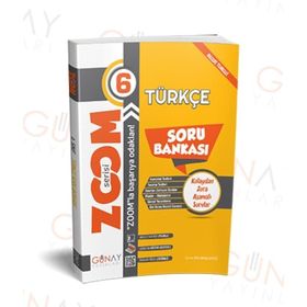 Günay Yayınları 6. Sınıf Türkçe Zoom Soru Bankası