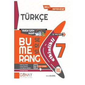 Günay Yayınları 7.Sınıf Bumerang Etkinlikli Türkçe