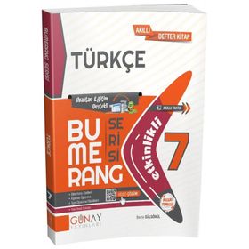 Günay Yayınları 7.Sınıf Bumerang Etkinlikli Türkçe