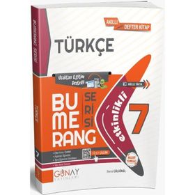 Günay Yayınları 7.Sınıf Bumerang Etkinlikli Türkçe