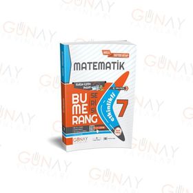 Günay Yayınları 7. Sınıf Matematik Bumerang Etkinlikli Kitap