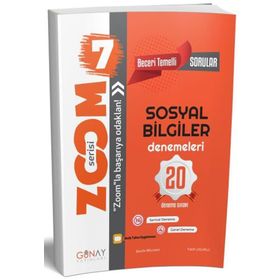 Günay Yayınları 7. Sınıf Sosyal Bilgiler Zoom Serisi 20 Deneme