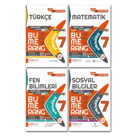 Günay Yayınları 7. Sınıf Türkçe Bumerang Etkinlikli Kitap