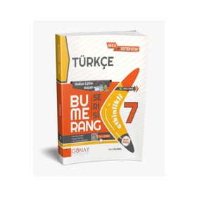 Günay Yayınları 7. Sınıf Türkçe Etkinlikli Bumerang Serisi