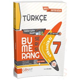 Günay Yayınları 7. Sınıf Türkçe Etkinlikli Bumerang Serisi