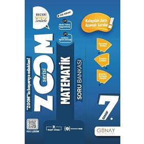 Günay Yayınları 7 Sınıf Zoom Serisi Matematik Soru Bankası