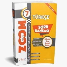 Günay Yayınları 7. Sınıf Zoom Türkçe Soru Bankası