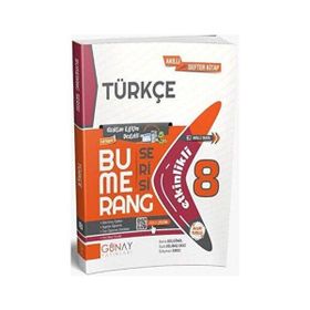 Günay Yayınları 8. Sınıf Bumerang Türkçe Etkinlikli Soru Bankası