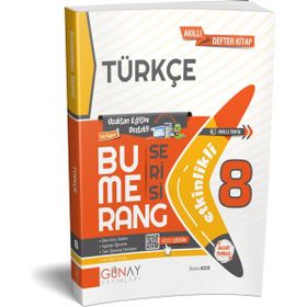 Günay Yayınları 8.Sınıf Etkinlikli Bumerang Etkinlikli Türkçe Kitap
