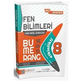 Günay Yayınları - 8. Sınıf Fen Bilimleri Etkinlikli Bumerang