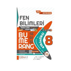 Günay Yayınları - 8. Sınıf Fen Bilimleri Etkinlikli Bumerang