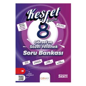 Günay Yayınları 8. Sınıf Keşfet Görsel ve Sözel Yetenek Soru Bankası