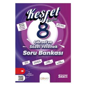 Günay Yayınları 8. Sınıf Keşfet Görsel ve Sözel Yetenek Soru Bankası