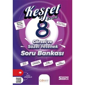 Günay Yayınları 8. Sınıf Keşfet Görsel ve Sözel Yetenek Soru Bankası
