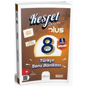 Günay Yayınları 8. Sınıf Keşfet Plus Serisi Türkçe 1. Dönem Soru Bankası