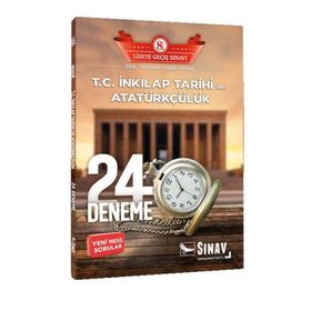 Günay Yayınları 8. Sınıf LGS T.C. İnkılap Tarihi Ve Atatürkçülük Zoom Serisi 24 Deneme