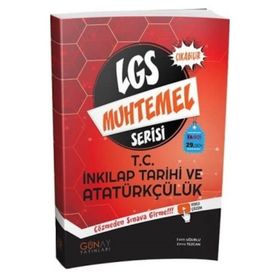 Günay Yayınları 8. Sınıf LGS T.C. İnkılap Tarihi Ve Atatürkçülük Zoom Serisi 24 Deneme