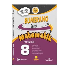Günay Yayınları 8. Sınıf Matematik Bumerang Etkinlikli Defter