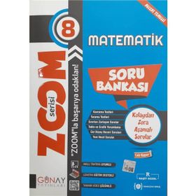 Günay Yayınları 8. Sınıf Matematik Zoom Soru Bankası