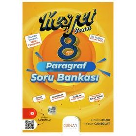Günay Yayınları 8. Sınıf Paragraf Keşfet Serisi Soru Bankası