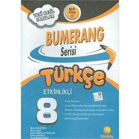 Günay Yayınları 8. Sınıf Türkçe Etkinlikli Bumerang Serisi